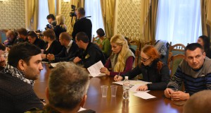 Приміщення «Російського культурного товариства ім. Пушкіна» передадуть АТОвцям. Нині провели обговорення.