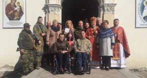 Бійці «Об’єднання Добровольців» пройшли Чин омивання ніг